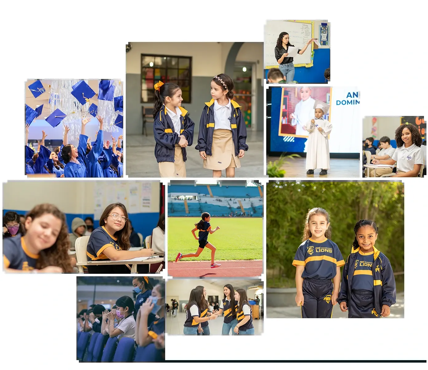 Estudiantes de Academia Bilingüe Shalom
